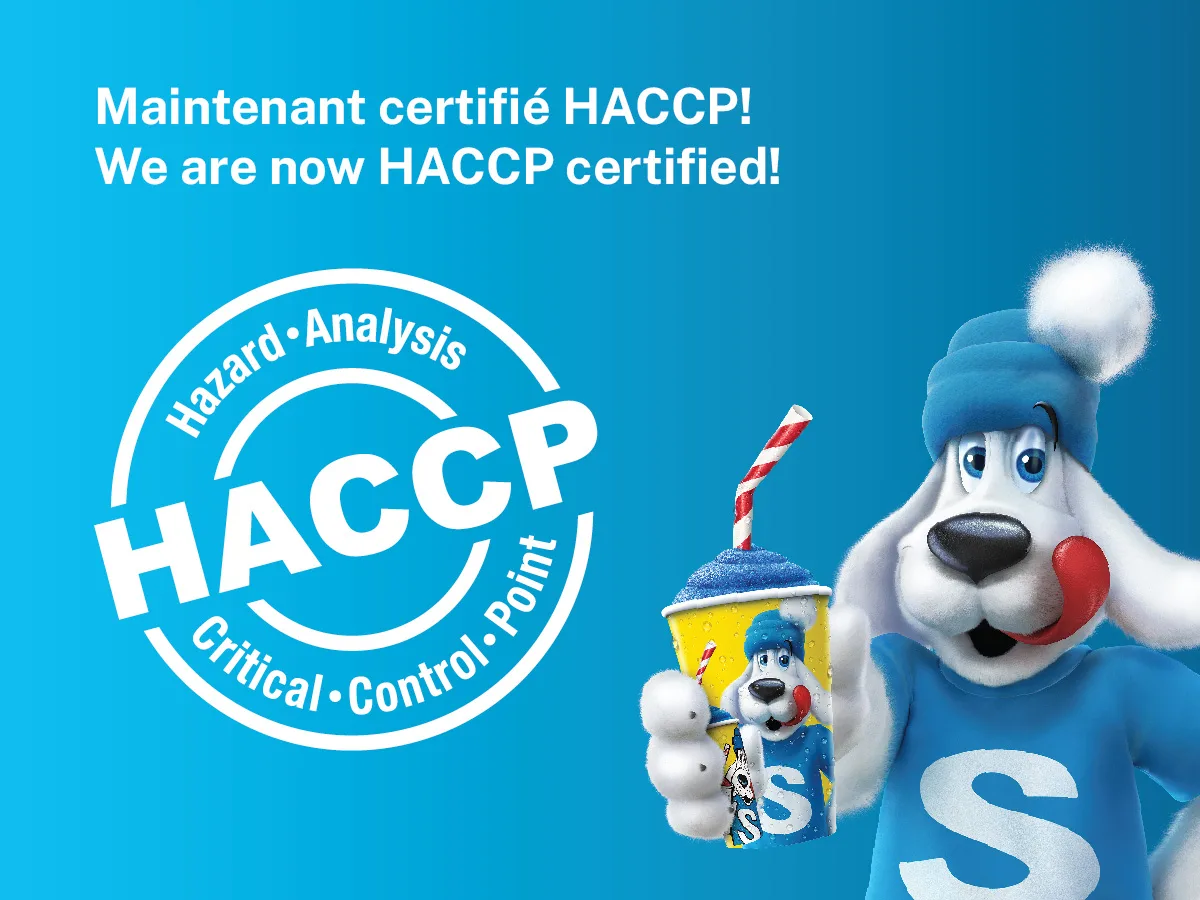 We are officially HACCP certified